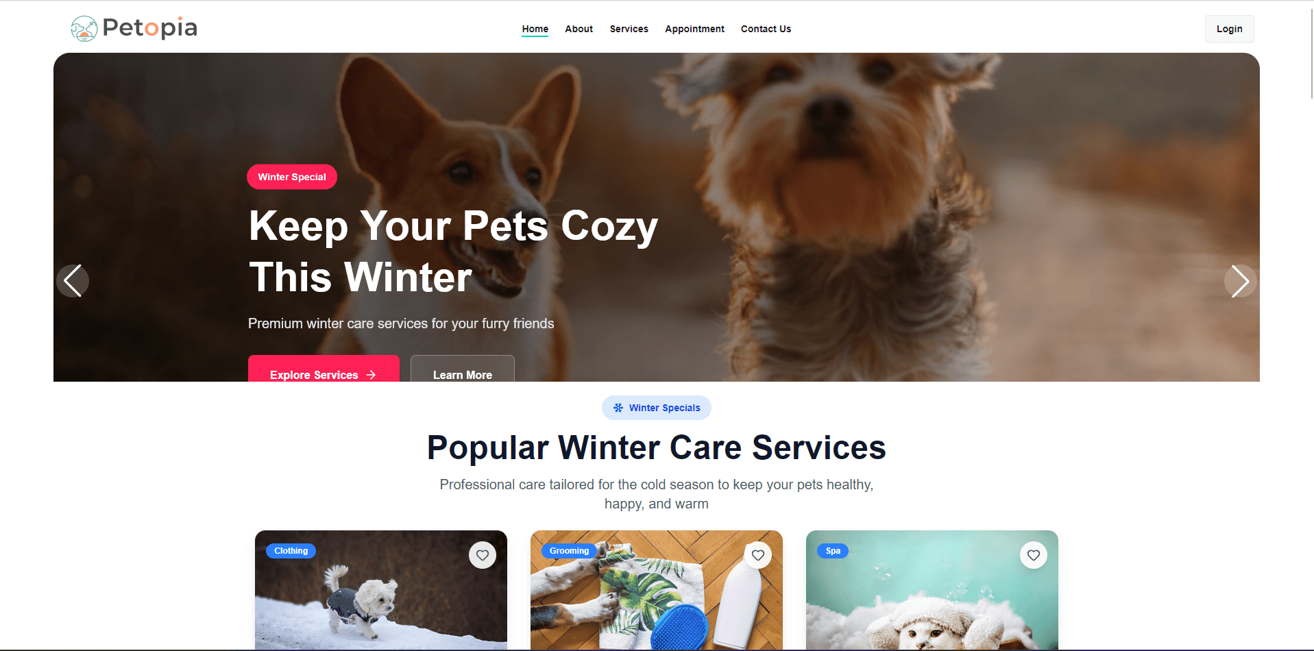 Petopia — Pet wellness marketplace
